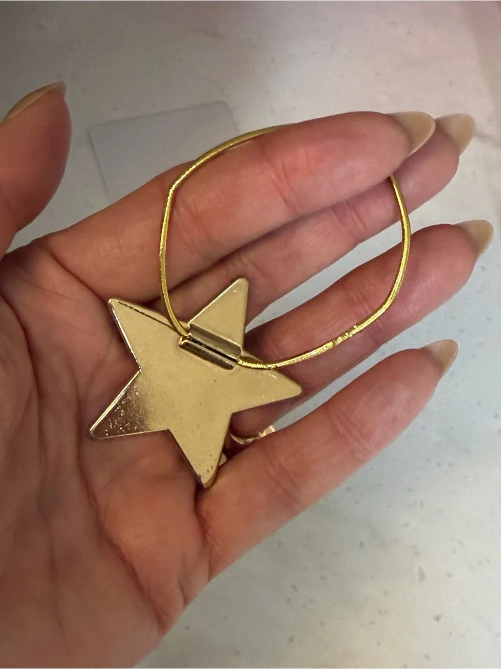 Dior GWP Gold Star Elastic ponytail holder